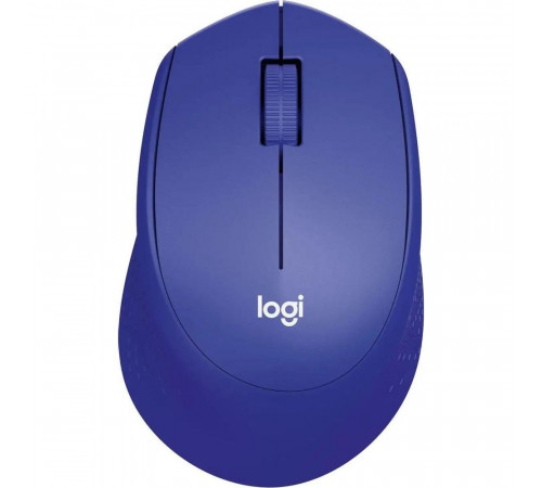 Мышь беспроводная Logitech M330 Silent Plus Blue (1000dpi, USB, 3but) (910-004925)