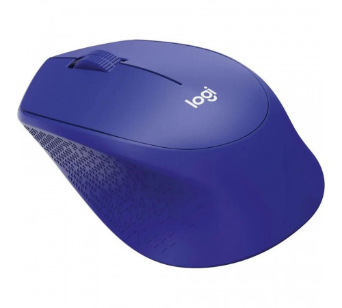 Мышь беспроводная Logitech M330 Silent Plus Blue (1000dpi, USB, 3but) (910-004925)