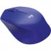 Мышь беспроводная Logitech M330 Silent Plus Blue (1000dpi, USB, 3but) (910-004925)
