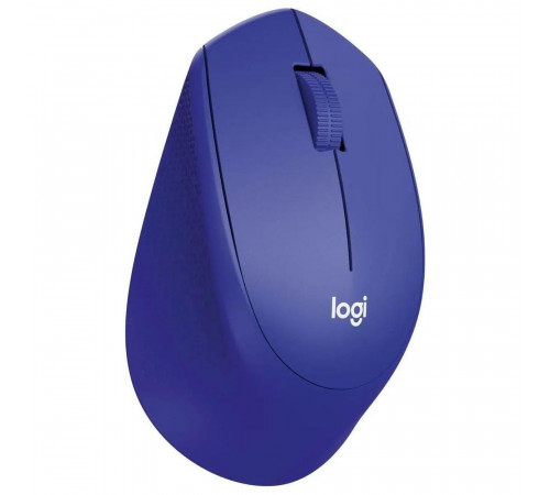 Мышь беспроводная Logitech M330 Silent Plus Blue (1000dpi, USB, 3but) (910-004925)
