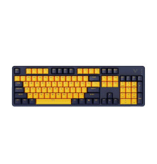 Клавиатура проводная игровая RAPOO V500PRO-Multi-Mode, желтый/синий