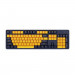 Клавиатура проводная игровая RAPOO V500PRO-Multi-Mode, желтый/синий