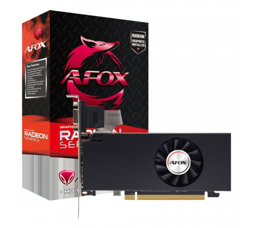 Видеокарта Afox RX550 4GB GDDR5 128bit VGA DP HDMI 1FAN LP RTL