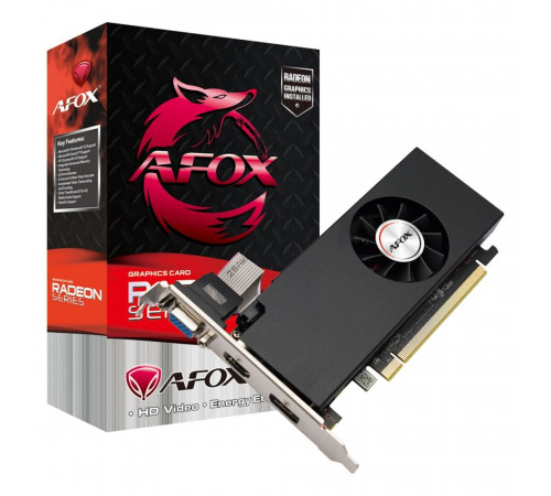 Видеокарта Afox RX550 4GB GDDR5 128bit VGA DP HDMI 1FAN LP RTL