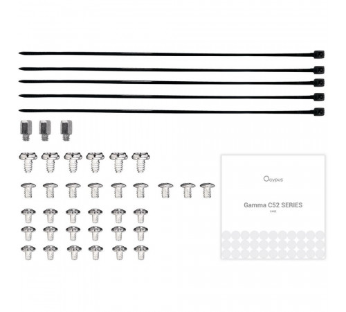 Корпус Ocypus Gamma C52 WH ARGB, белый