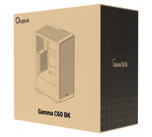 Корпус Ocypus Gamma C60, черный