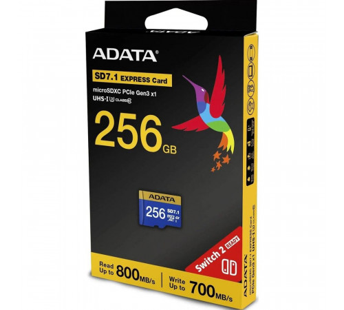Карта памяти microSDXC 256GB ADATA Premier Extreme   SD7.1 Express, 800/700 MB/s