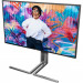 Монитор 27" AOC U27U3CV  Nano IPS, 3840x2160, 60Hz, 4ms, 400сd/m, 1300:1, HDR10 | 2xHDMI(2.0), DP(1.4), Type-C(PD-96W), 4xUSB 3.2, RJ45 | HAS, Pivot, Swivel, InPSU, Speakers, Vesa 100, Black