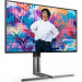 Монитор 27" AOC U27U3CV  Nano IPS, 3840x2160, 60Hz, 4ms, 400сd/m, 1300:1, HDR10 | 2xHDMI(2.0), DP(1.4), Type-C(PD-96W), 4xUSB 3.2, RJ45 | HAS, Pivot, Swivel, InPSU, Speakers, Vesa 100, Black
