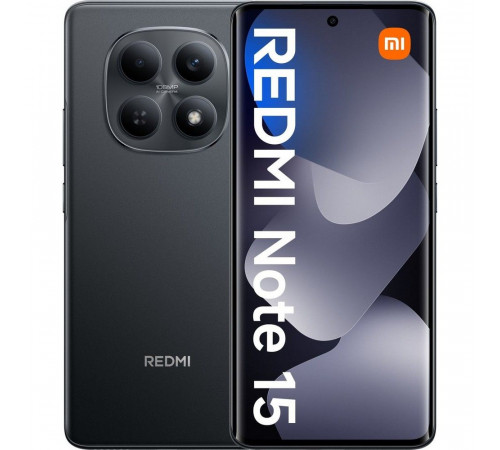 Смартфон Redmi Note 15 8+128Gb черный (MZB0M7WRU)