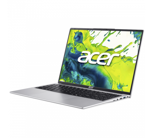 Ноутбук Acer Aspire Lite 16 AL16-54P-763P, Intel Core i7-1355U/16Gb (soldered D5)/SSD512Gb/UMA/16"/IPS/WUXGA/1920x1200/60Hz/NoOS/RJ-45/серебристый
