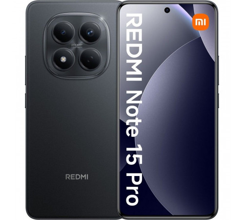 Смартфон Redmi Note 15 Pro 12+512Gb черный (MZB0LYORU)