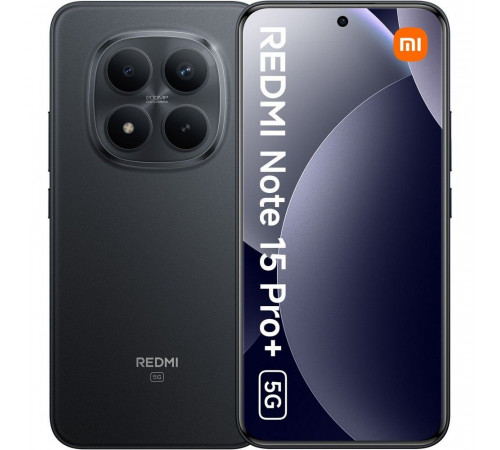 Смартфон Redmi Note 15 Pro+ 5G 12+512Gb черный (MZB0LVXRU)