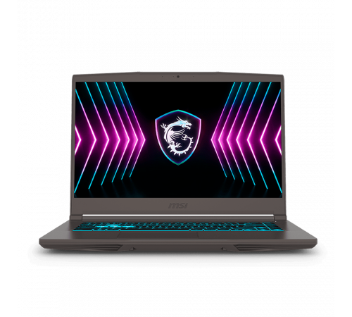 Ноутбук MSI Thin 15, Intel Core 5 210H/16Gb/SSD512Gb/RTX4050 6Gb (45W)/15.6"/IPS/FHD/1920x1080/144Hz/NoOS/серый