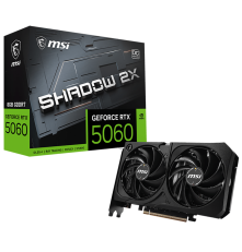 Видеокарта MSI RTX5060 SHADOW 2X OC MAX 8GB, GDDR7/128-bit