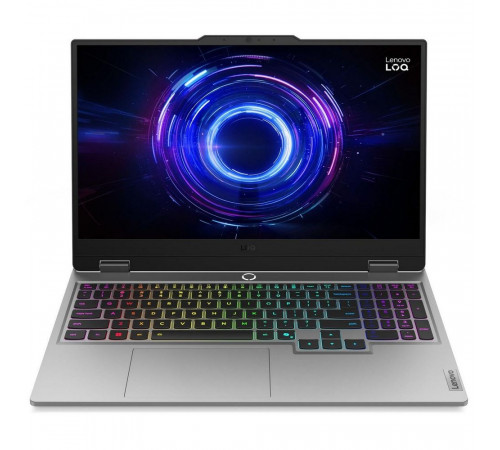 Ноутбук Lenovo LOQ 15IRX10 Intel Core i5-13450HX/16Gb (1*16 D5)/SSD512Gb/RTX5050 8Gb (100W)/15.6"/IPS/FHD/1920x1080/144Hz/Win11 (SL English)/RJ-45/Luna Grey/2.4kg