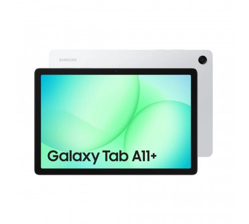 Планшет 11" Samsung Galaxy Tab A11+ 5G 6+128GB серебристый (SM-X236BZSACAU)