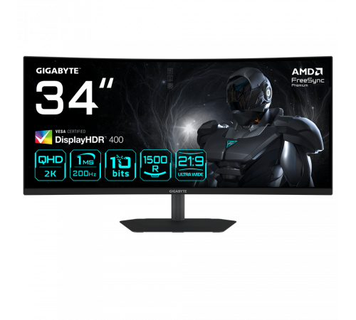 Монитор Gigabyte G34WQC2 EK(34")