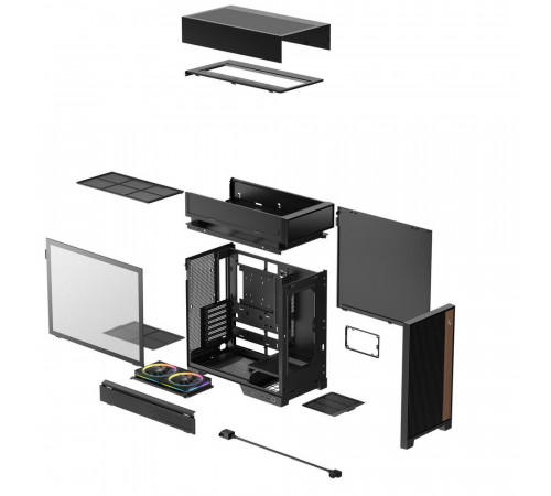 Корпус Deepcool CL660, черный