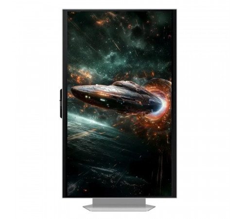 Монитор 27" SAMSUNG S27FG900XI Odyssey 3D G90XF UHD IPS, 3840x2160, 165Hz, 1ms, 350сd/m, 1000:1, HDR10, 2xHDMI(2.1), DP(1.4), 2xUSB3.1, HAS, Pivot, ExPSU, Speakers, Vesa 100, Silver