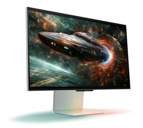 Монитор 27" SAMSUNG S27FG900XI Odyssey 3D G90XF UHD IPS, 3840x2160, 165Hz, 1ms, 350сd/m, 1000:1, HDR10, 2xHDMI(2.1), DP(1.4), 2xUSB3.1, HAS, Pivot, ExPSU, Speakers, Vesa 100, Silver