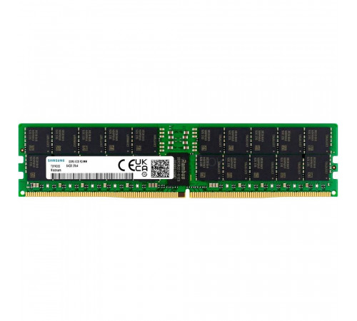 Модуль памяти Samsung 64GB DDR5 M321R8GA0EB2-CWMKH PULL 5600MHz DIMM 2Rx4 Registred ECC