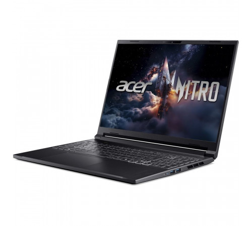 Ноутбук Acer Nitro V 16S ANV16S-71-7771, Intel Core 7 240H/16Gb/SSD1Tb/RTX5060 8Gb (85W)/15.6"/IPS/WUXGA/1920x1200/180Hz/Win11 (SL English)/черный