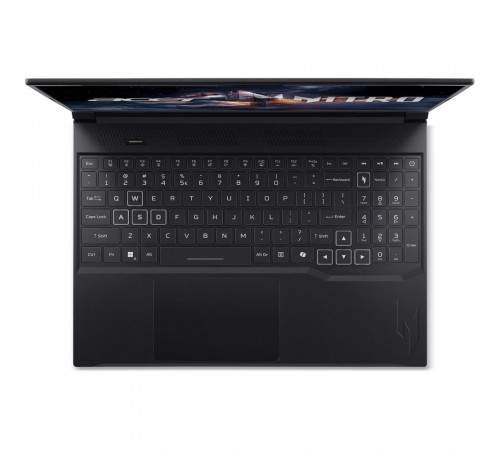 Ноутбук Acer Nitro V 16S ANV16S-71-7771, Intel Core 7 240H/16Gb/SSD1Tb/RTX5060 8Gb (85W)/15.6"/IPS/WUXGA/1920x1200/180Hz/Win11 (SL English)/черный