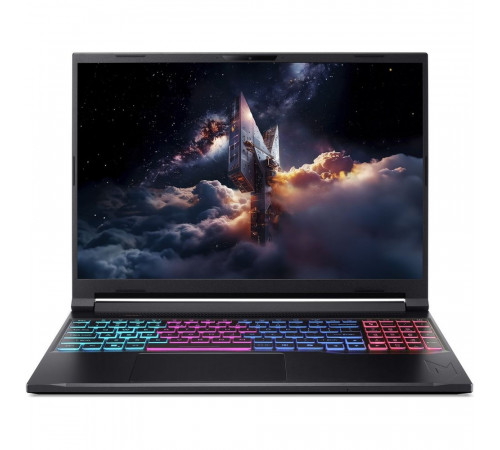 Ноутбук Acer Nitro V 16S ANV16S-71-7771, Intel Core 7 240H/16Gb/SSD1Tb/RTX5060 8Gb (85W)/15.6"/IPS/WUXGA/1920x1200/180Hz/Win11 (SL English)/черный