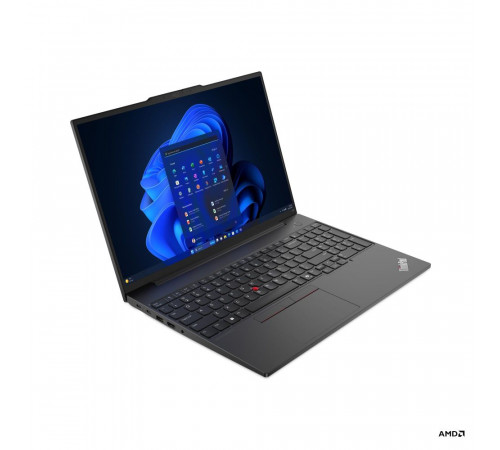 Ноутбук Lenovo ThinkPad E16 Gen 2, AMD Ryzen 7 7735HS/16Gb/SSD512Gb/16"/IPS/WUXGA/1920x1200/60Hz/NoOS/черный