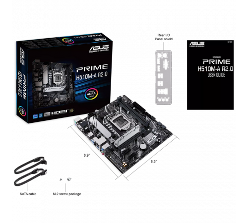 Материнская плата ASUS PRIME H510M-A R2.0 (LGA1200)