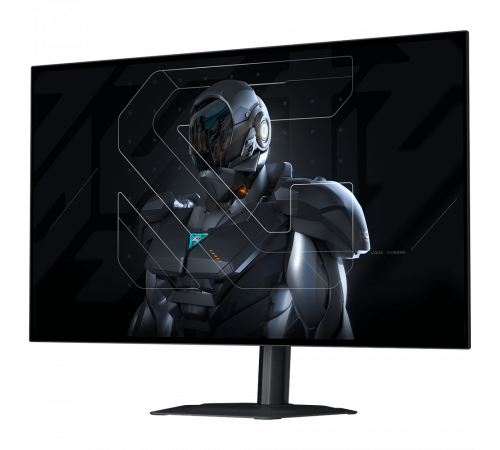 Монитор 26.5" Gigabyte MO27Q28GR EK Black (WOLED, 2560 x 1440, 280Hz, 10bit (1.07B), 0,03ms, 335cd/m (1500cd/m пиковая), 1.5M:1, 2xHDMI-2.1, DP-1.4, 3xUSB3.2, USB Type-C (18W), Pivot)
