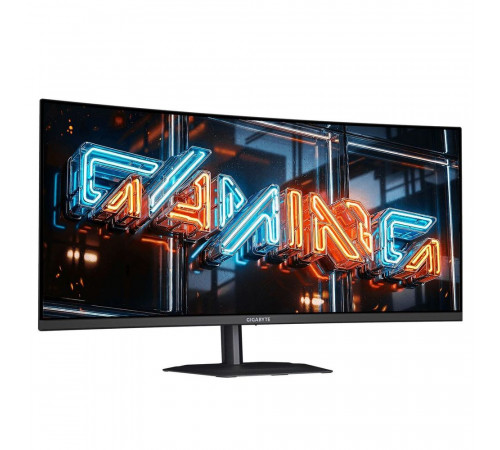 Монитор 34" Gigabyte MO34WQC36 EK Black (QD-OLED, 3440 x 1440, 360Hz, 0,03мс, 300 cd/m (1300cd/m пиковая)  2хHDMI 2.1, DP 2.1, 3xUSB3.2, USB Type-C 18W), HAS-130mm