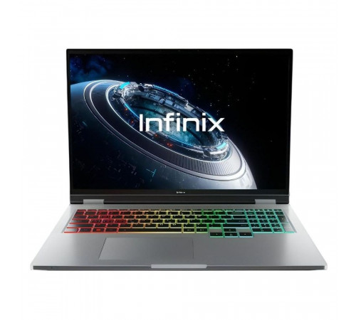 Ноутбук Infinix GTBook GL614 Intel Core i7-13620H/32Gb/SSD1Tb/RTX5060 8Gb (90W)/16"/IPS/WQXGA/2560x1600/120Hz/Win11/серебристый