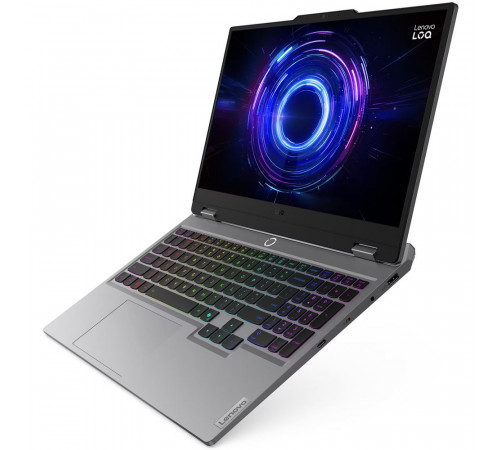 Ноутбук Lenovo LOQ 15IRX10 Intel Core i7-13650HX/16Gb/SSD512Gb/RTX5060 8Gb (100W)/15.6"/IPS/FHD/1920x1080/144Hz/Win11 (SL English)/серый