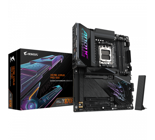Материнская плата Gigabyte X870E AORUS PRO X3D (AM5)