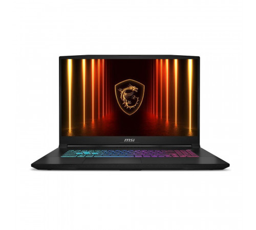 Ноутбук MSI Katana 17 B2RVEK-1618XRU, Intel Core 5 210H/16Gb (2*8 D5)/SSD1Tb/RTX4050 6Gb (105W)/17.3"/IPS/FHD/1920x1080/144Hz/NoOS/RJ-45/черный