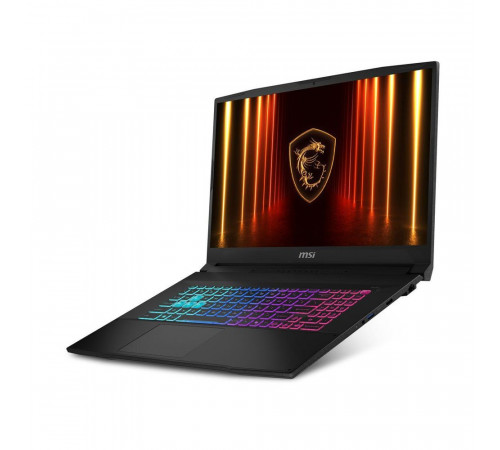 Ноутбук MSI Katana 17 B2RVEK-1618XRU, Intel Core 5 210H/16Gb (2*8 D5)/SSD1Tb/RTX4050 6Gb (105W)/17.3"/IPS/FHD/1920x1080/144Hz/NoOS/RJ-45/черный