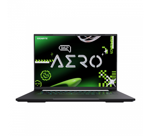 Ноутбук Gigabyte AERO X16 3VH, AMD Ryzen 7 260/16Gb (1*16 D5)/SSD1Tb/RTX5060 8Gb (85W)/16"/IPS/WQXGA/2560x1600/165Hz/NoOS/RJ-45/серый
