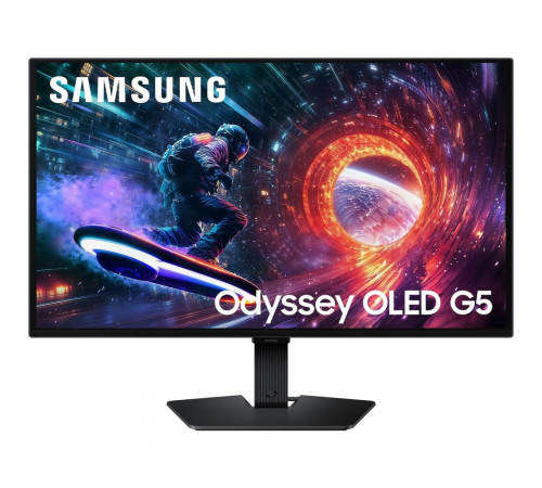 Монитор 27" SAMSUNG S27FG502SI Odyssey OLED G5 G50SF QHD OLED, 2560x1440, 180Hz, 0,03ms, 200сd/m, 1000000:1, HDR10, HDMI(2.0), DP(1.2),  ExPSU, Vesa 100, Black