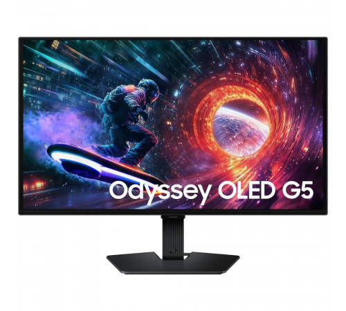 Монитор 27" SAMSUNG S27FG502SI Odyssey OLED G5 G50SF QHD OLED, 2560x1440, 180Hz, 0,03ms, 200сd/m, 1000000:1, HDR10, HDMI(2.0), DP(1.2),  ExPSU, Vesa 100, Black
