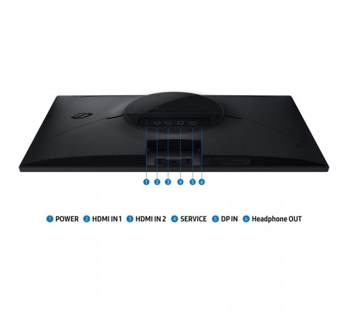 27"Монитор Samsung Odyssey G5 G53F S27FG532EI Black QHD (2560x1440), IPS, 200Hz, HDMIx2+DP