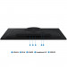 27"Монитор Samsung Odyssey G5 G50F S27FG502EI Black QHD (2560x1440), IPS, 180Hz, HDMI+DP