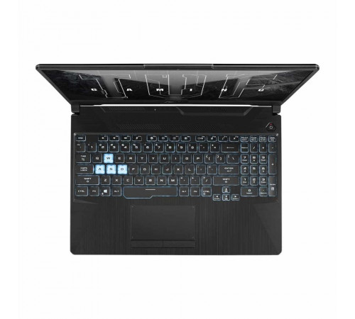 Ноутбук ASUS TUF Gaming A15 FA506NCQ-HN031, AMD Ryzen 7 170/16Gb/SSD512Gb/RTX3050 4Gb (65W)/15.6"/IPS/FHD/1920x1080/144Hz/NoOS/черный