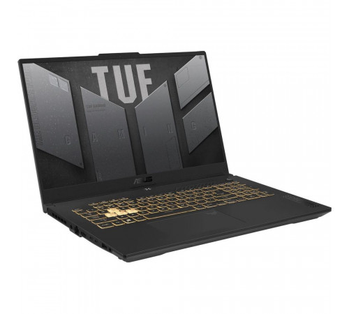 Ноутбук ASUS TUF Gaming F17 FX707VJB-HX100, Intel Core 5 210H/16Gb/SSD512Gb/RTX3050 6Gb (65W)/17.3"/IPS/FHD/1920x1080/144Hz/NoOS/серый