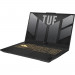Ноутбук ASUS TUF Gaming F17 FX707VUR-HX225, Intel Core 5 210H/16Gb/SSD512Gb/RTX4050 6Gb (140W)/17.3"/IPS/FHD/1920x1080/144Hz/NoOS/серый