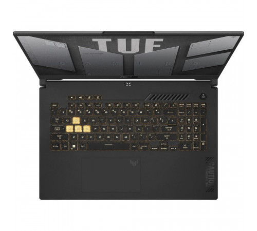 Ноутбук ASUS TUF Gaming F17 FX707VUR-HX225, Intel Core 5 210H/16Gb/SSD512Gb/RTX4050 6Gb (140W)/17.3"/IPS/FHD/1920x1080/144Hz/NoOS/серый