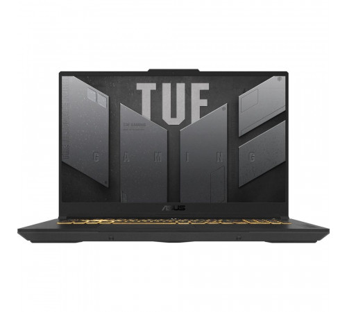 Ноутбук ASUS TUF Gaming F17 FX707VUR-HX225, Intel Core 5 210H/16Gb/SSD512Gb/RTX4050 6Gb (140W)/17.3"/IPS/FHD/1920x1080/144Hz/NoOS/серый
