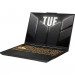 Ноутбук ASUS TUF Gaming F16 FX607VU-RL061 Intel Core 5 210H/16Gb (2*8 D5)/SSD512Gb/RTX4050 6Gb (140W)/16"/IPS/WUXGA/1920x1200/144Hz/NoOS/RJ-45/серый