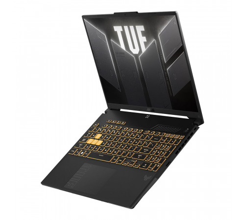 Ноутбук ASUS TUF Gaming F16 FX607VU-RL061 Intel Core 5 210H/16Gb (2*8 D5)/SSD512Gb/RTX4050 6Gb (140W)/16"/IPS/WUXGA/1920x1200/144Hz/NoOS/RJ-45/серый